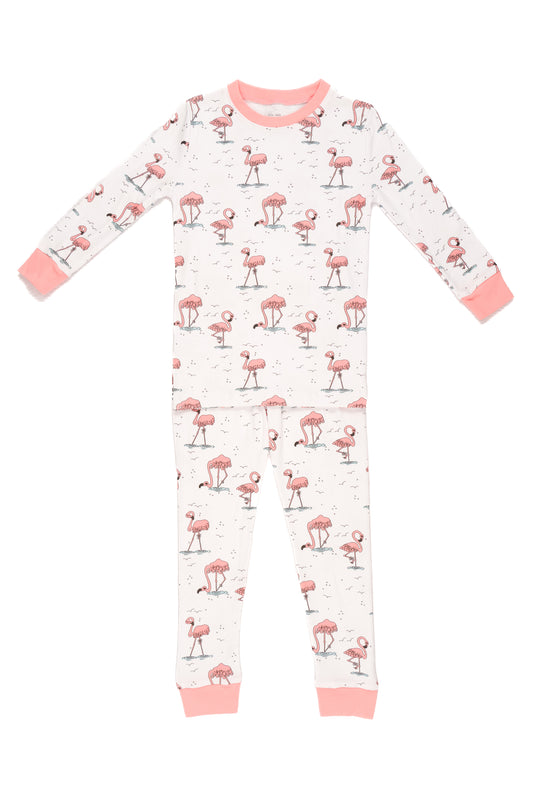 Churchhaven Flamingos Two Piece PJ