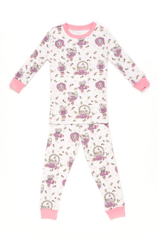 Hippos on pointe Two Piece PJ