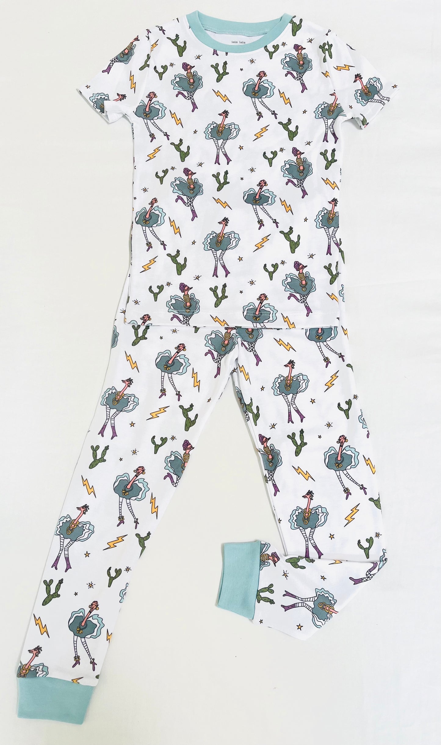 SHORT ARM Karoo Disco Two piece PJ set